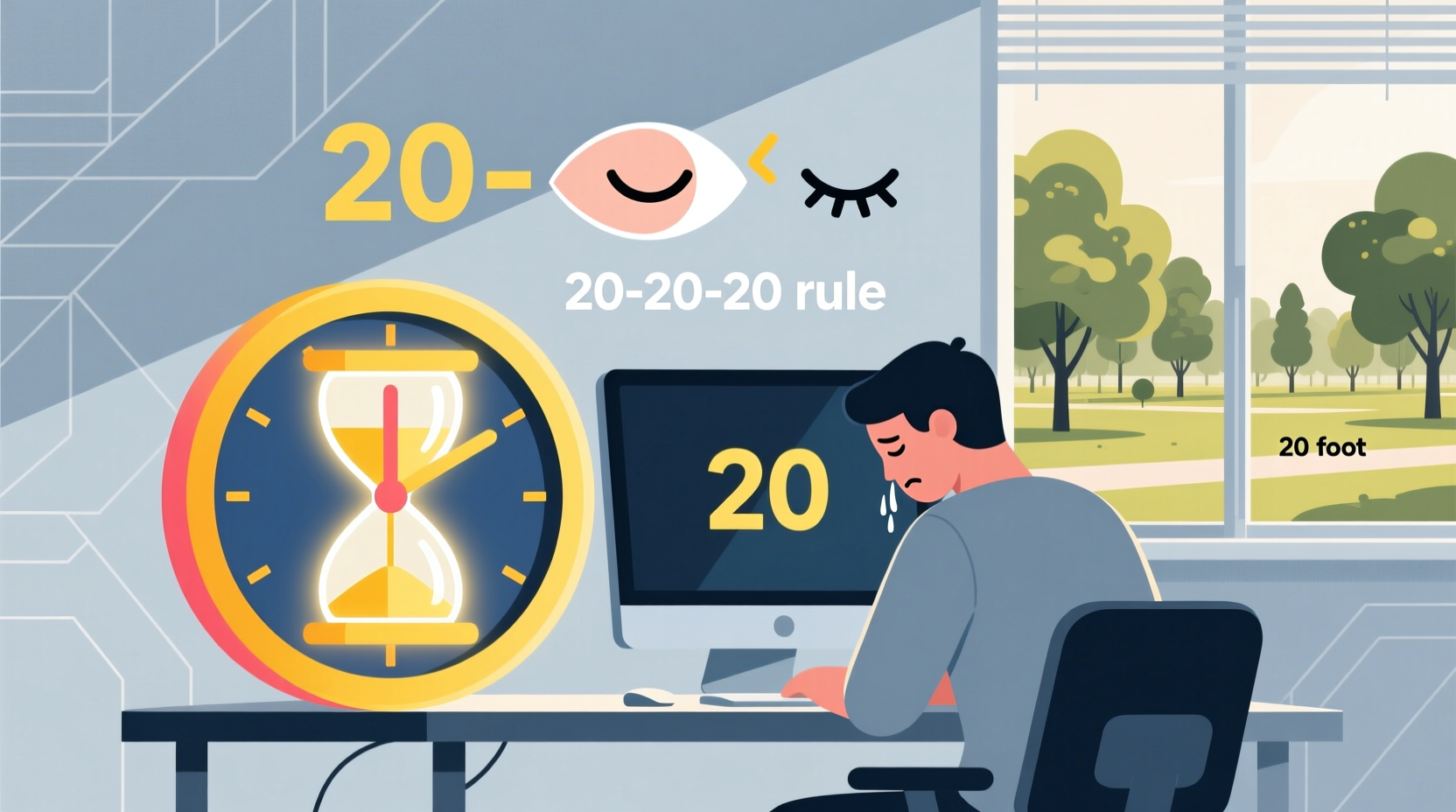 use the 20 20 20 rule to fight the effects of sitting a