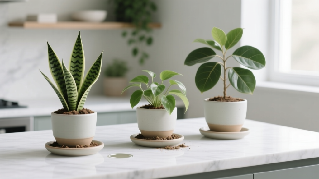 Prevent Indoor Plants from Leaking Water Soil Mix