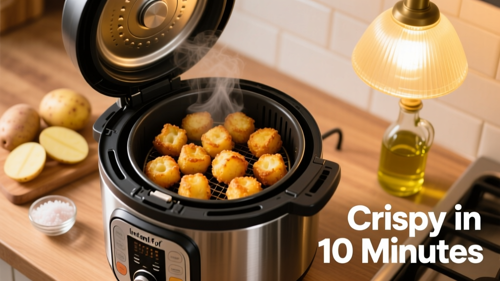 Perfect Tater Tots in Your Instant Pot Air Fryer Lid