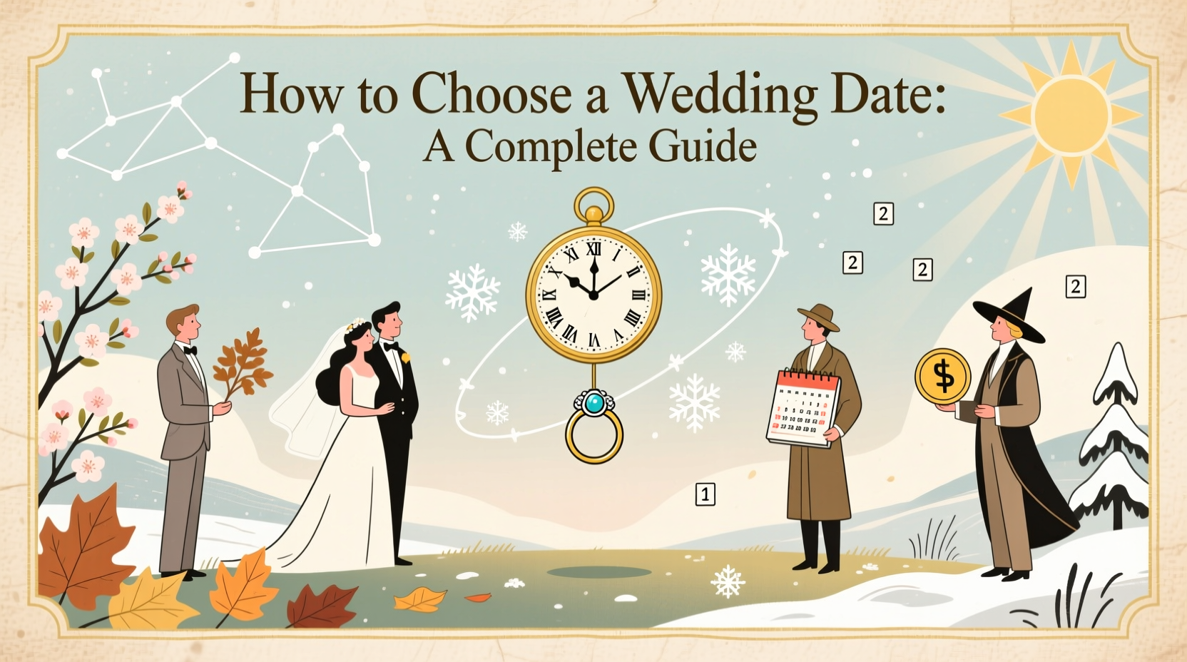 how do you choose a wedding date