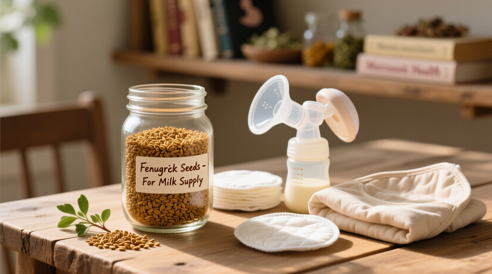 Semillas de fenogreco para la lactancia: Guía científica, image size:1664x928