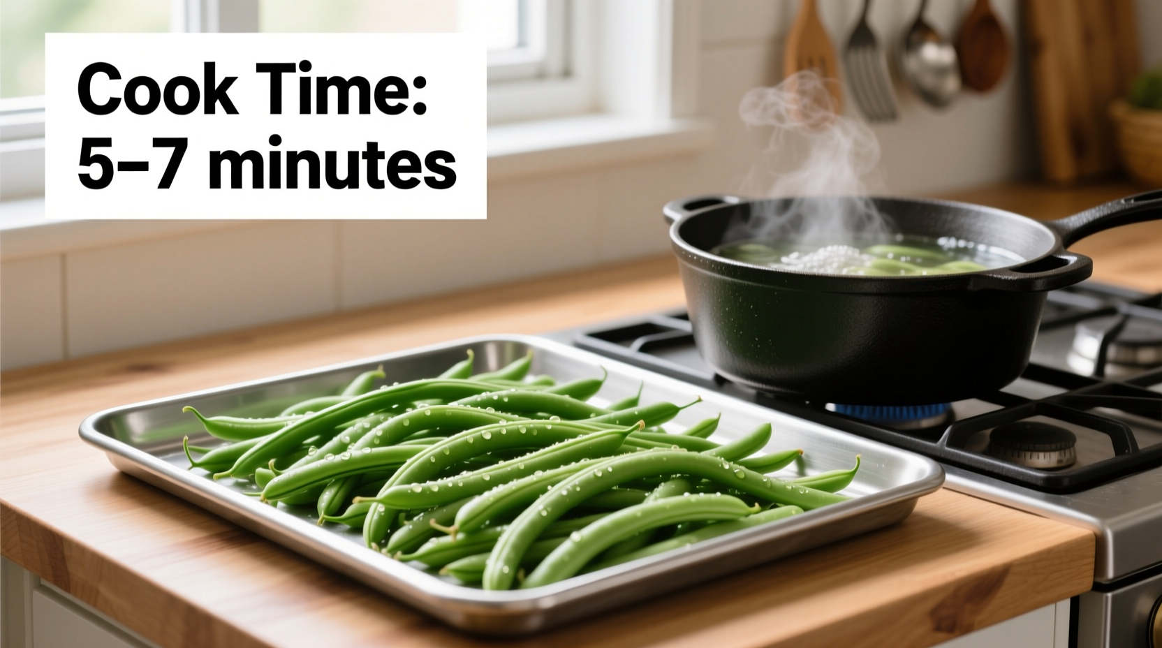 how long to cook fresh string beans
