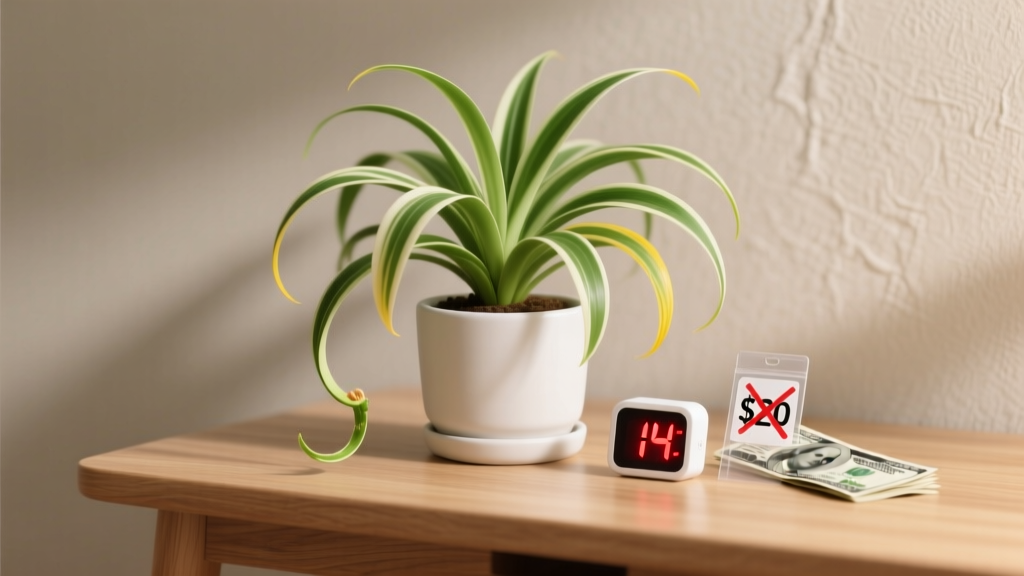 Spider Plant Watering Schedule: Thrive on a Budget
