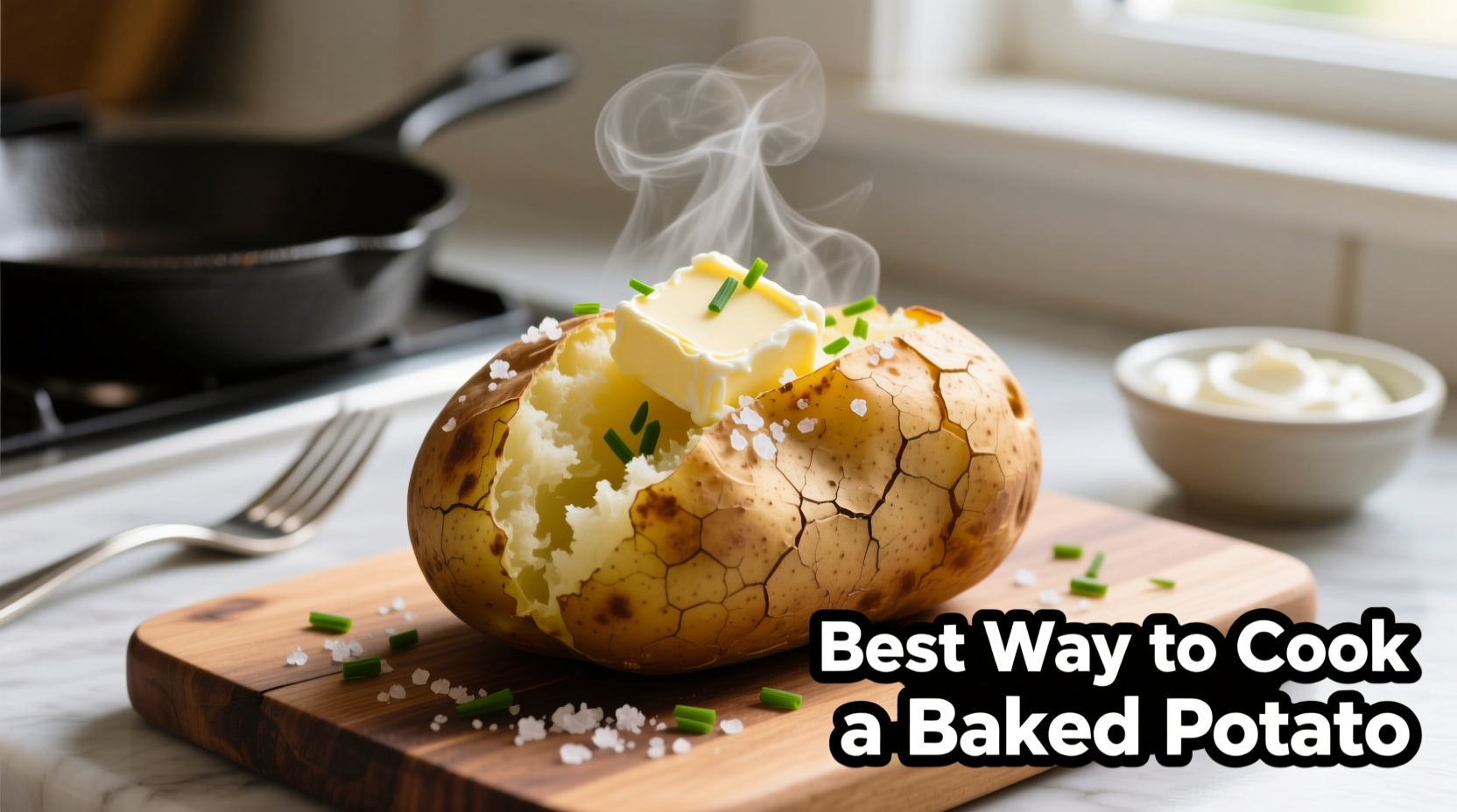 Perfect Baked Potato: Oven Method for Crispy Skin & Fluffy Inside