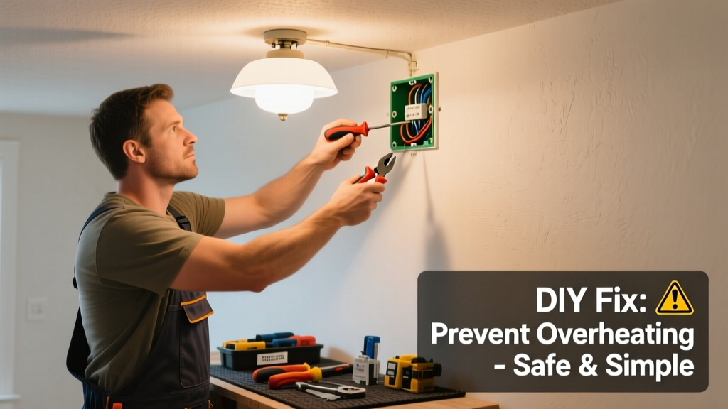 Fix Light Fixture Overheating: Safe DIY Repair Guide