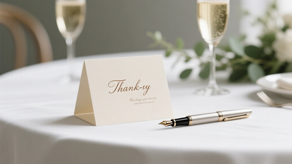 Wedding Thank You Card Phrases That Feel Personal