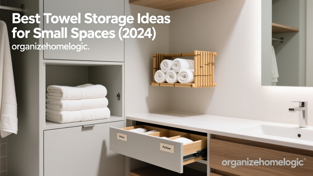 Best Towel Storage Ideas for Small Spaces (2024)