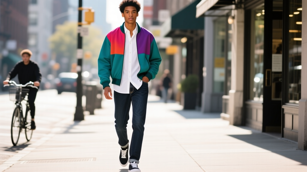 How to Layer a Tracksuit Jacket for Streetwear