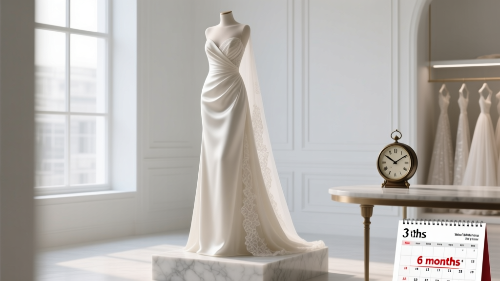 When to Get Wedding Dress: The 9-Month Rule (2026)