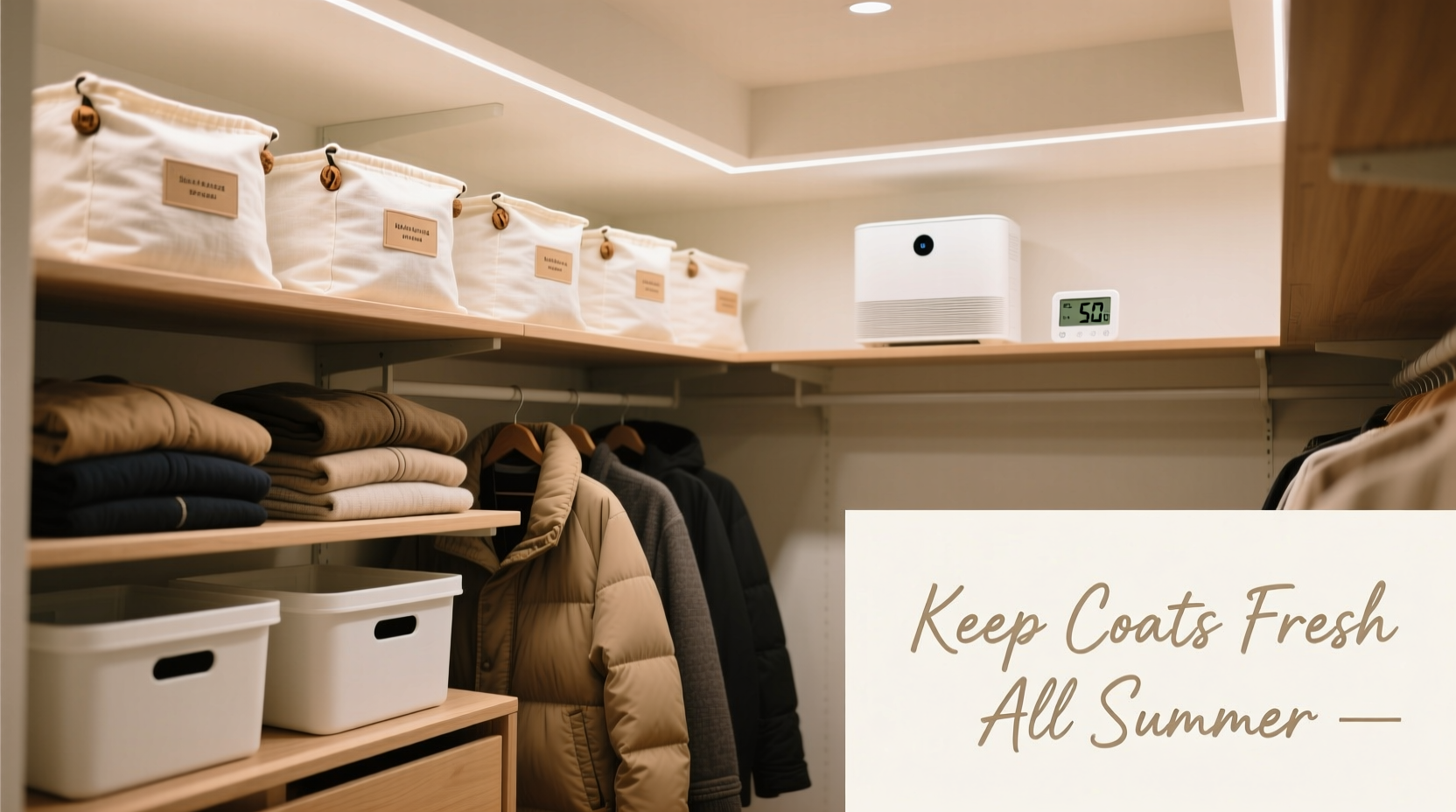 How To Store Winter Coats In Summer