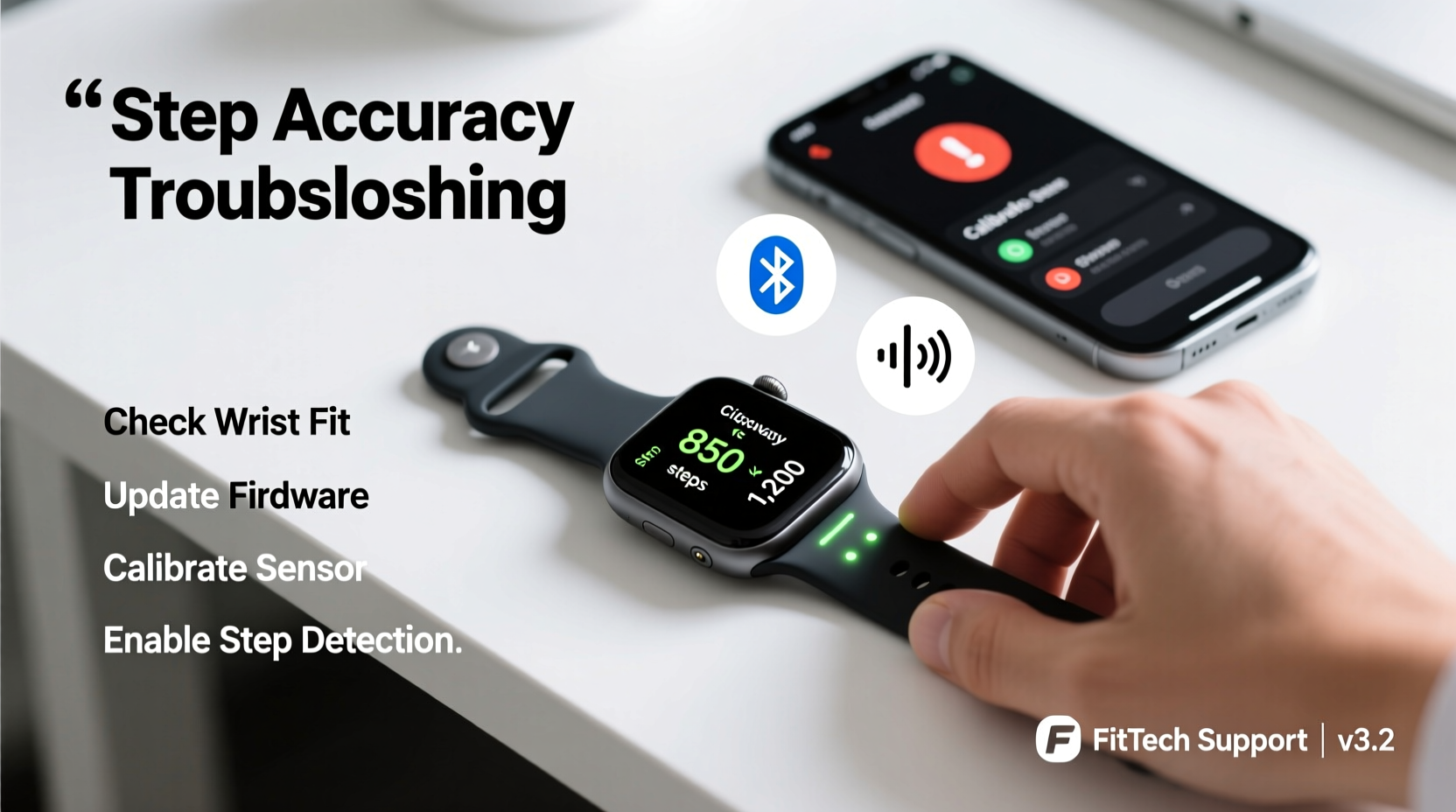 why is my smartwatch not counting all my steps accurately