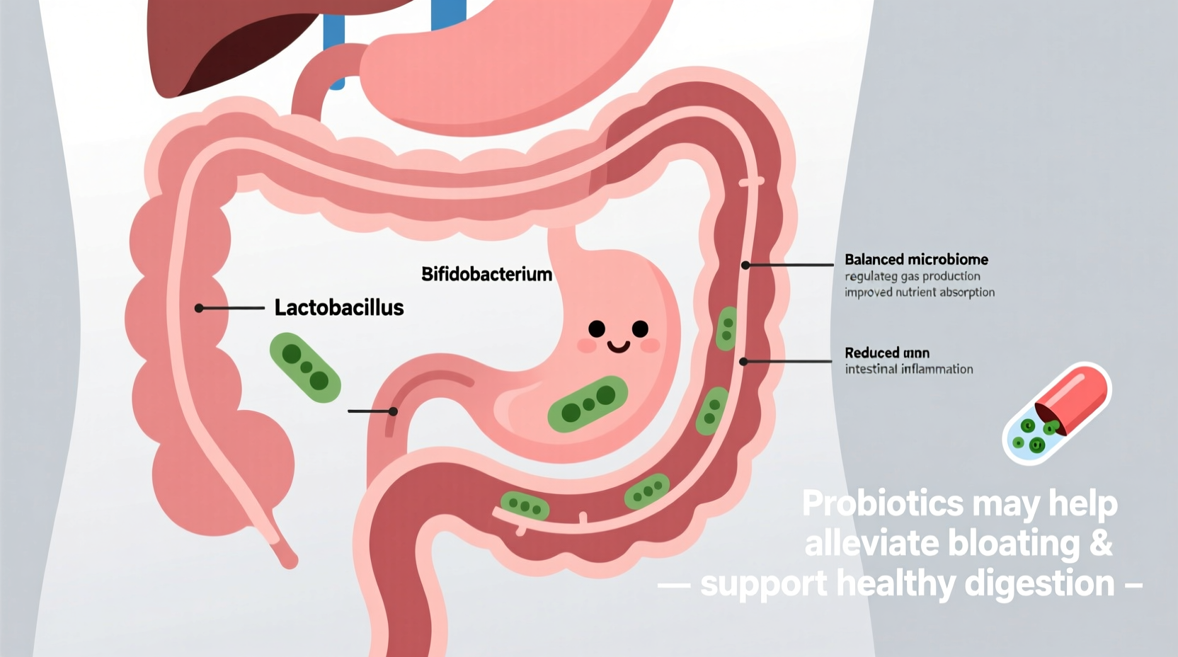 can probiotics help with bloating and digestion issues