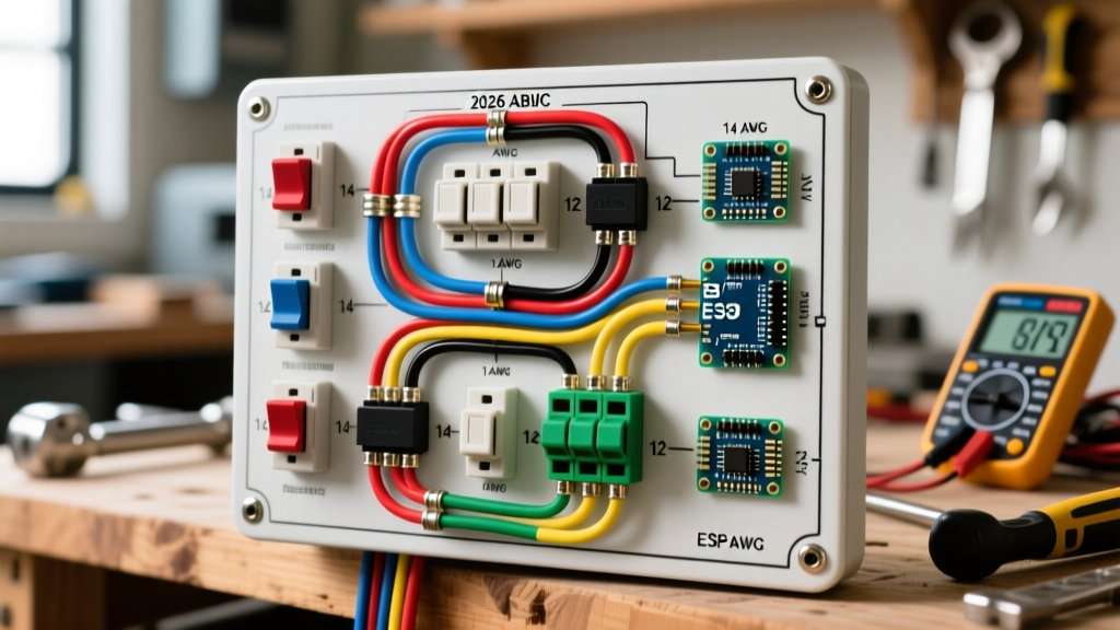 Wiring Diagram for Boat Switch Panel: Gauge & Color Codes