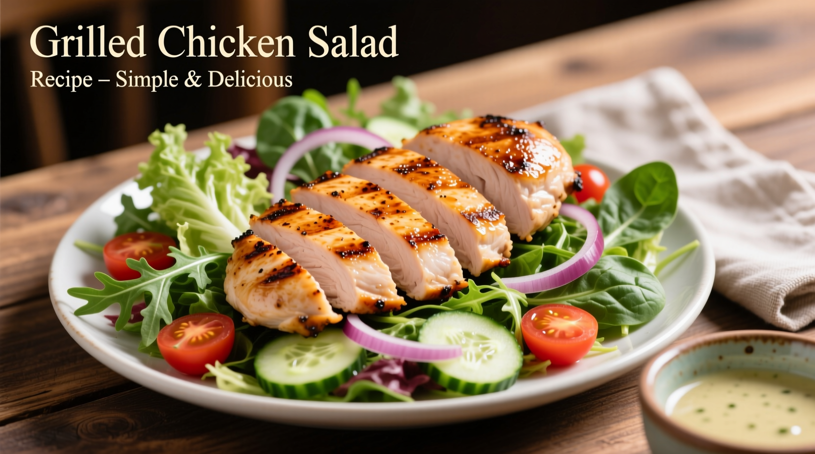 how to cook chicken for salad