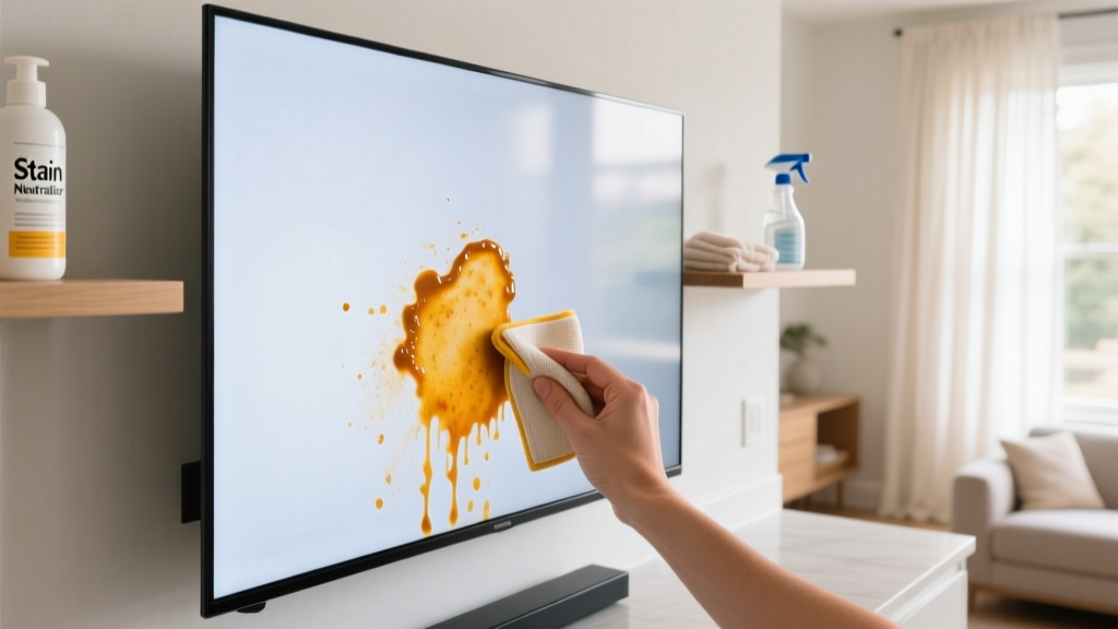 Easy & Tested: How to Get Curry Out of TV Screen