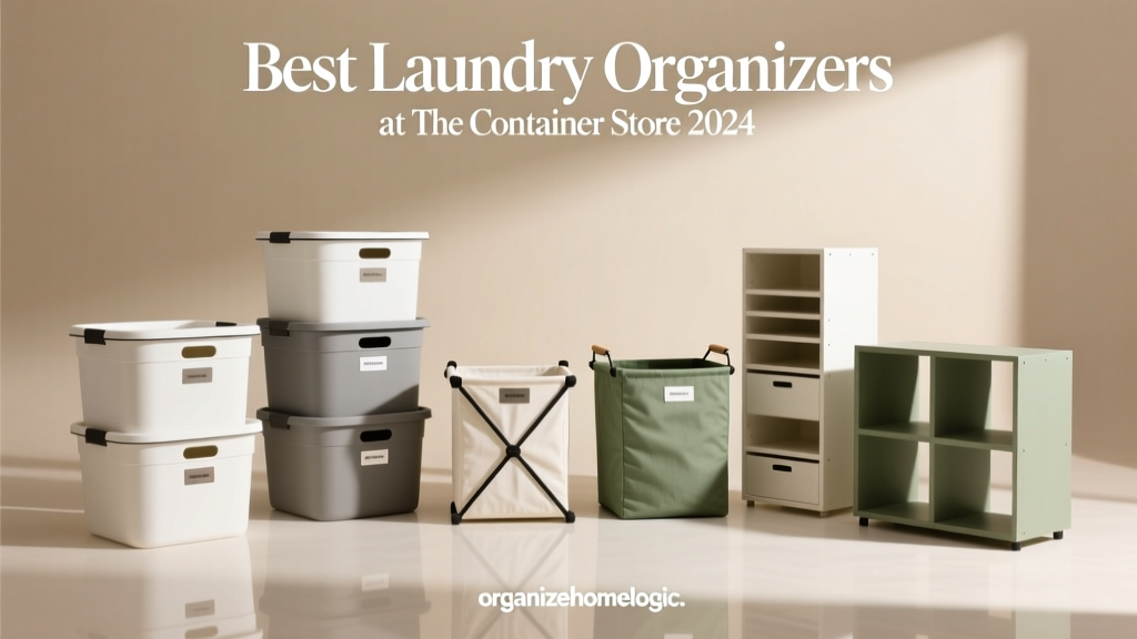 Best Laundry Organizers at The Container Store 2024