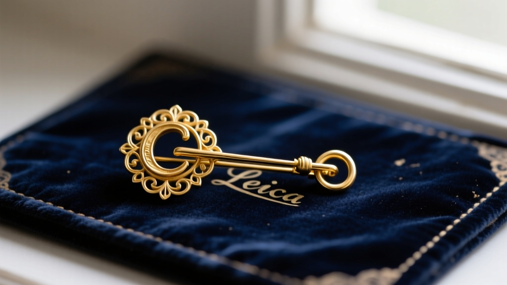 Close-up of an unmarked vintage gold brooch with a C-clasp and trombone catch resting on a dark velvet antique appraisal pad.