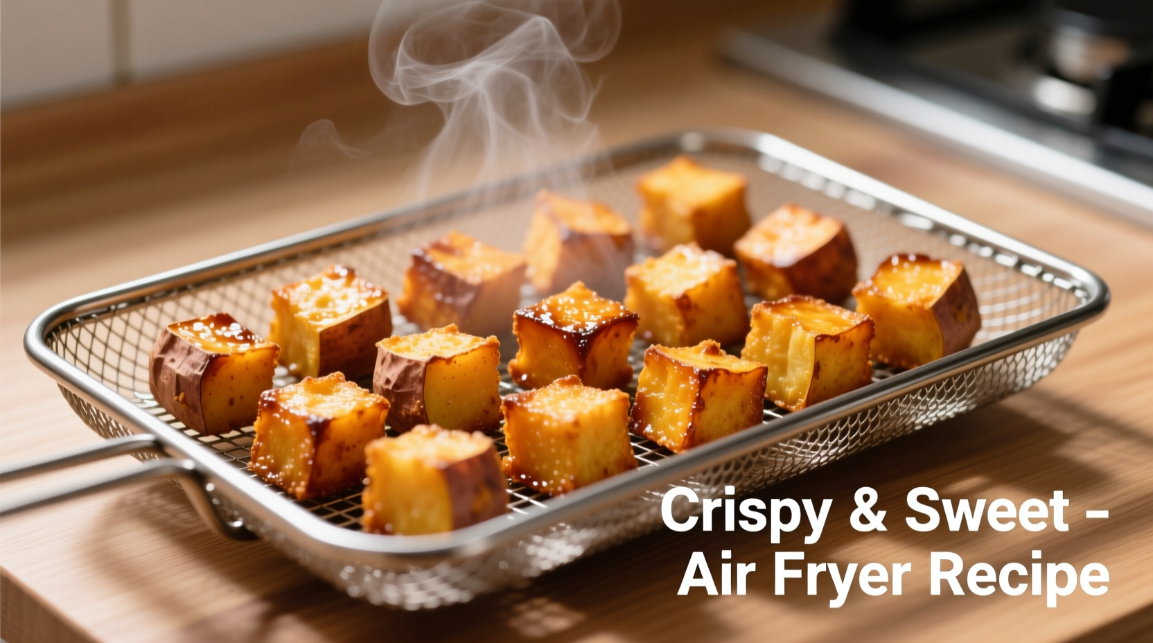 Perfect Sweet Potato Cubes Air Fryer Recipe in 18 Minutes