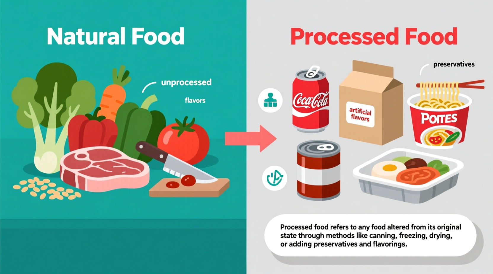 What Does Processed Food Mean? Clear Definition & Facts