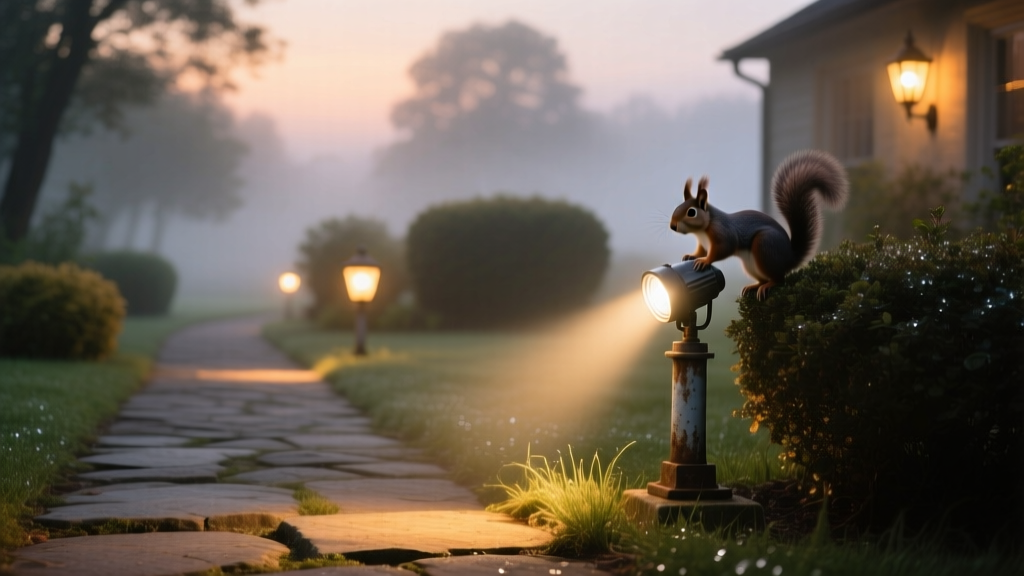 Why Your Security Floodlight Triggers on Squirrels
