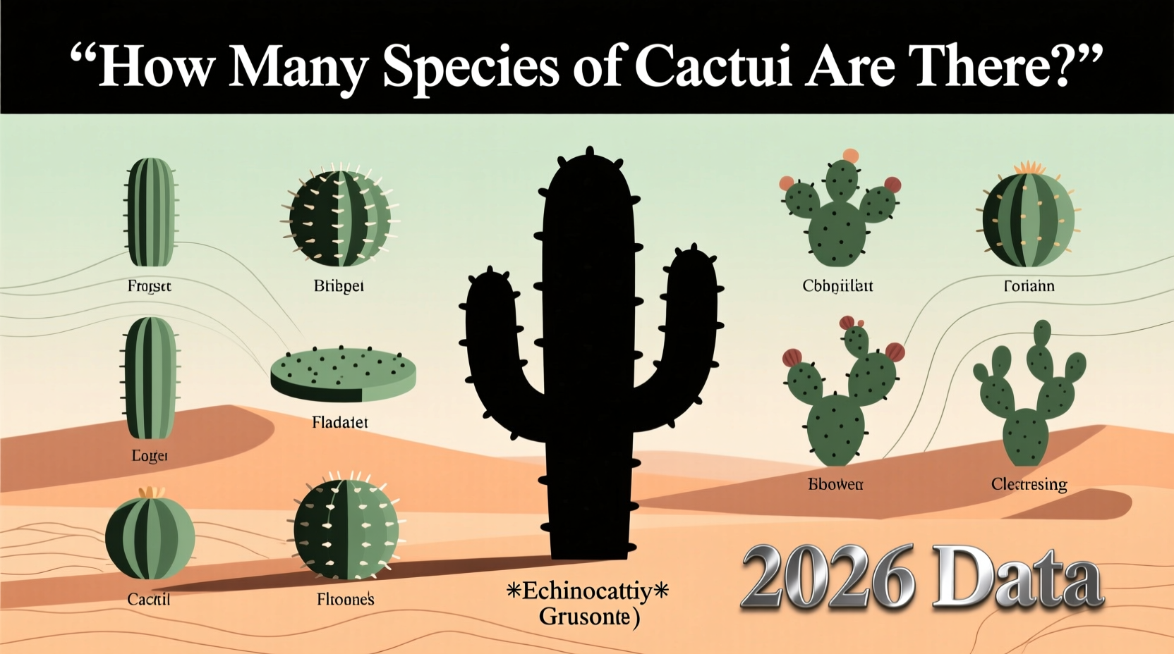 2,500+ Cactus Species Revealed | TheHomeSprouts