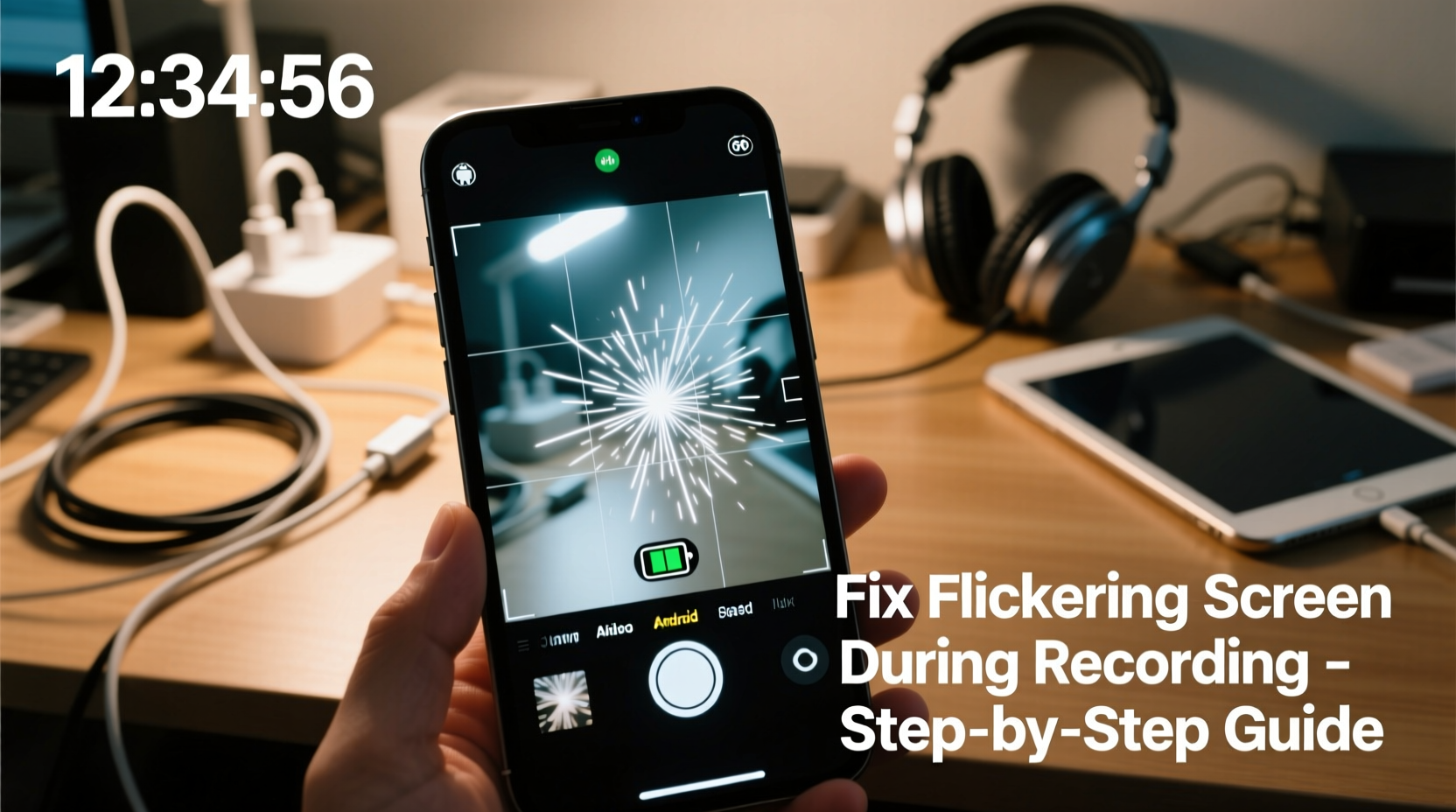 why does my screen flicker when recording video fixes for iphone and android