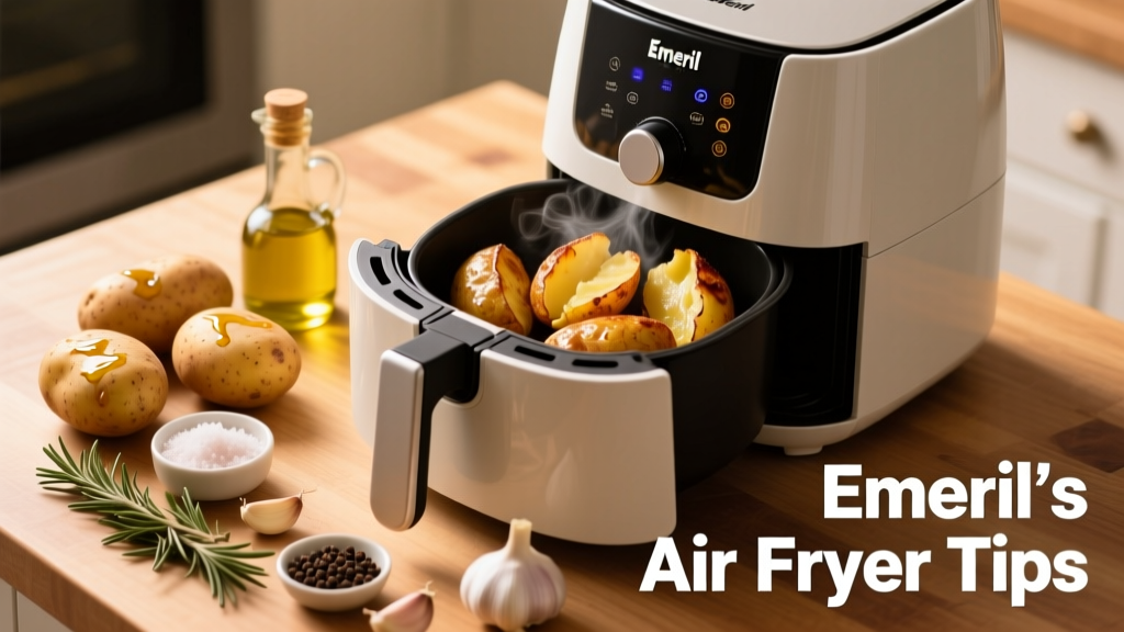 Baked Potatoes in Emeril 360 Air Fryer (Fast & Crisp)