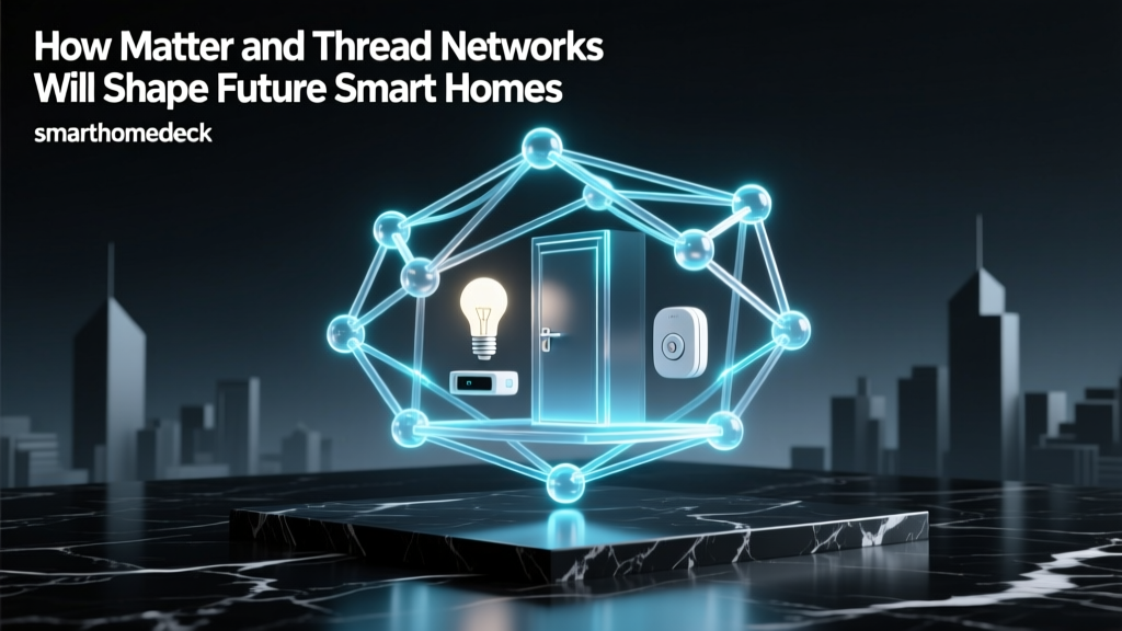 How Matter and Thread Networks Will Shape Future Smart Homes