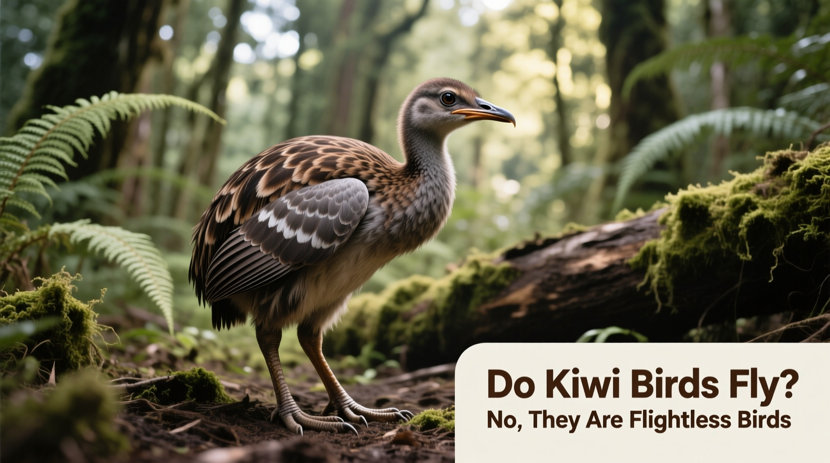 do kiwi birds fly
