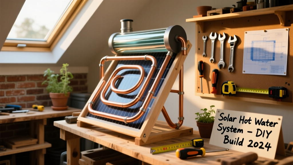 DIY Solar Water Heater for Home Hot Water