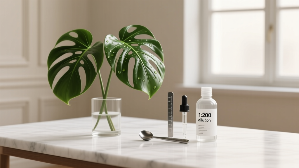 Indoor Plant Fertilizer Guide: Watering Sync & Dilution