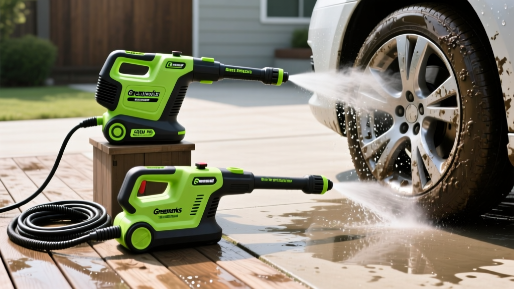 Greenworks Pressure Washer vs 1500W Corded: Tested