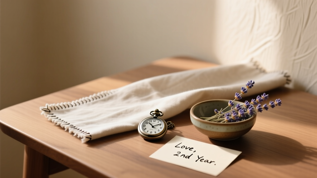 2nd Wedding Anniversary Gifts: Cotton & Meaningful Ideas