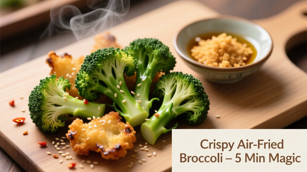 Crispy Asian Broccoli in Air Fryer (Flavorful & Easy!)