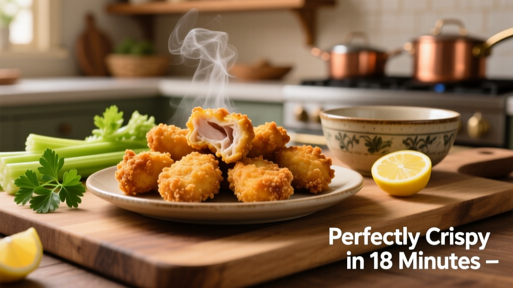 How to Air Fry Frozen Boneless Chicken Bites Perfectly