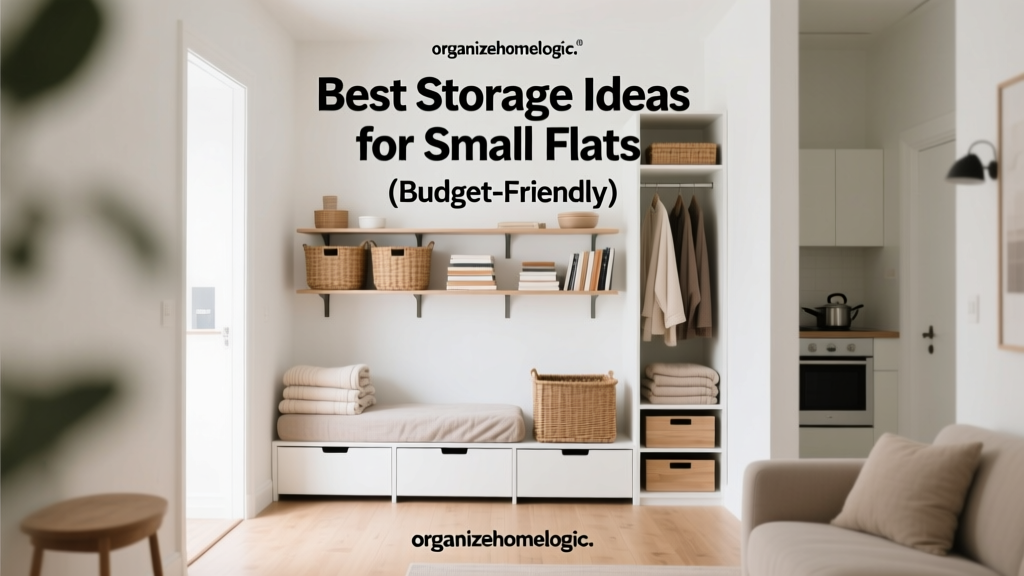 Best Storage Ideas for Small Flats (Budget-Friendly)