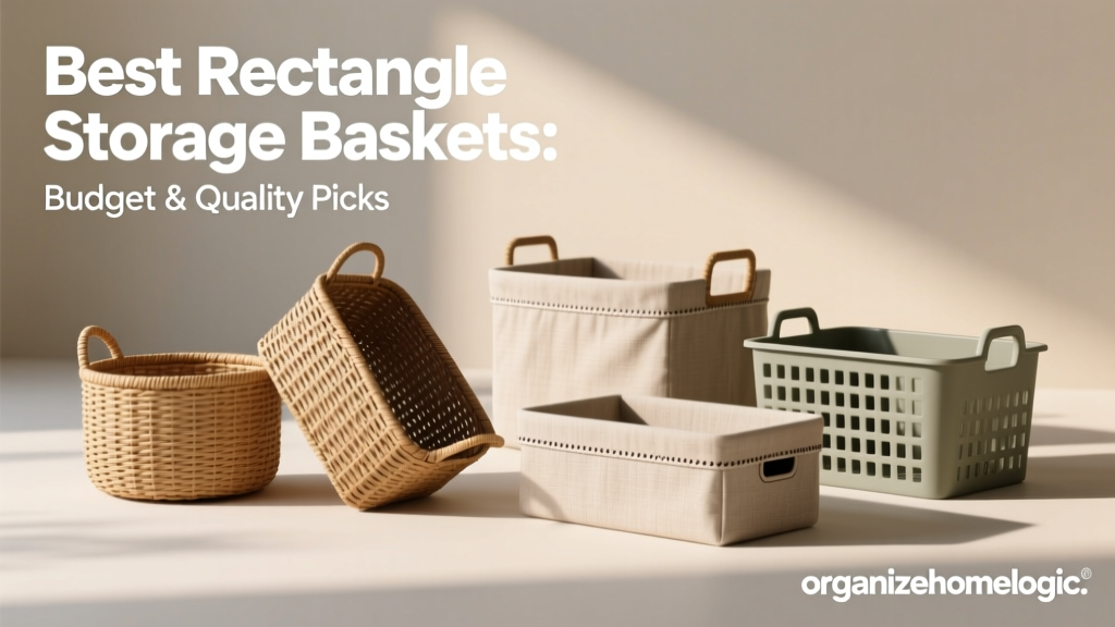 Best Rectangle Storage Baskets: Budget & Quality Picks