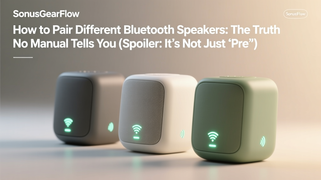 How to Pair Different Bluetooth Speakers (2026)