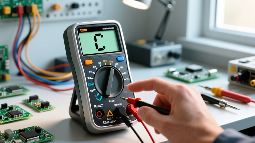 Decoding the Capacitor Symbol on Multimeter Dials and Displays