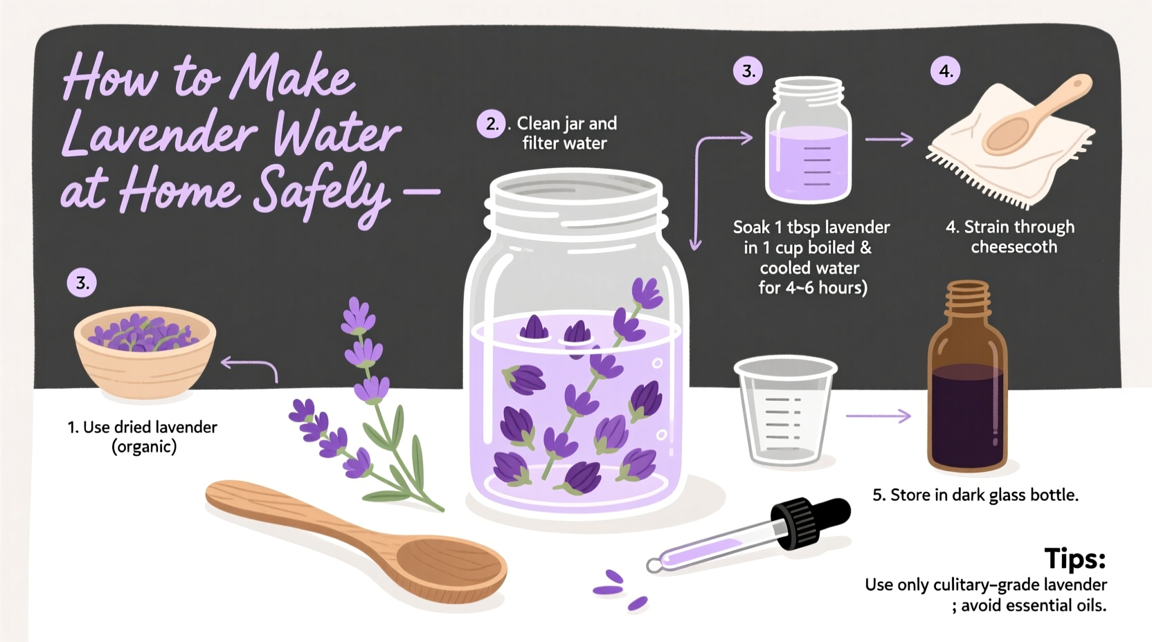 DIY Lavender Water: 3 Safe Methods | TheHomeSprouts