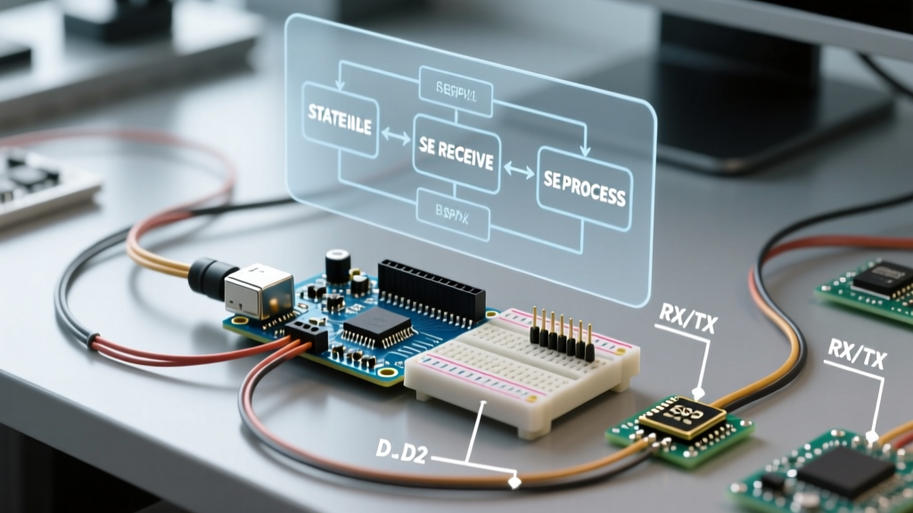 How to Configure the Case Statement in Arduino State Machines