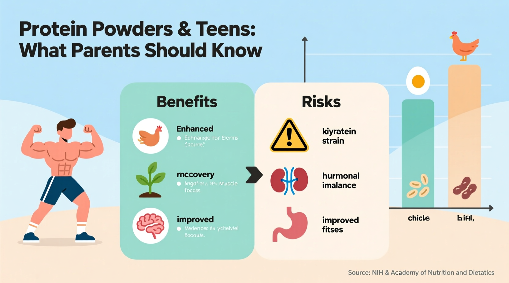 are protein powders safe for teens benefits and risks parents should know