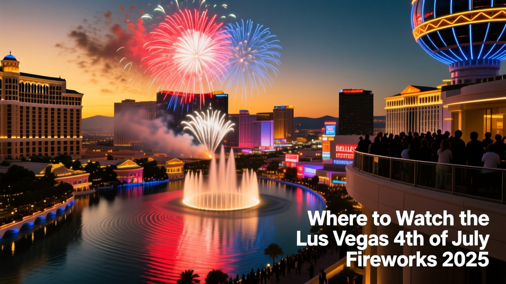 Where to Watch the Las Vegas 4th of July Fireworks 2025: Local Secrets, Rooftop Vistas, and Quiet Corners That Beat the Strip Crowds