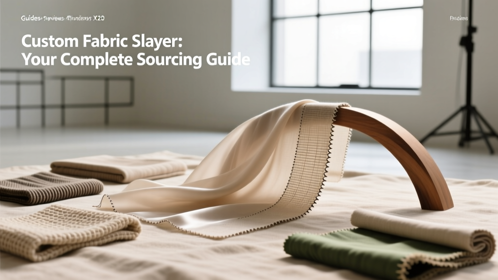 Custom Fabric Slayer: Your Complete Sourcing Guide