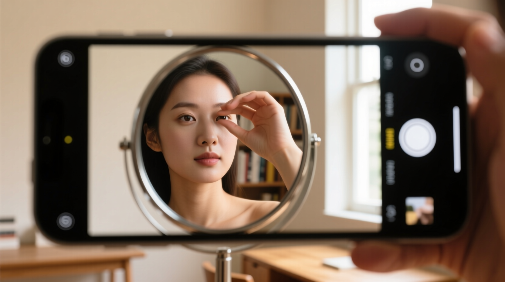 add a self portrait mirror to your camera