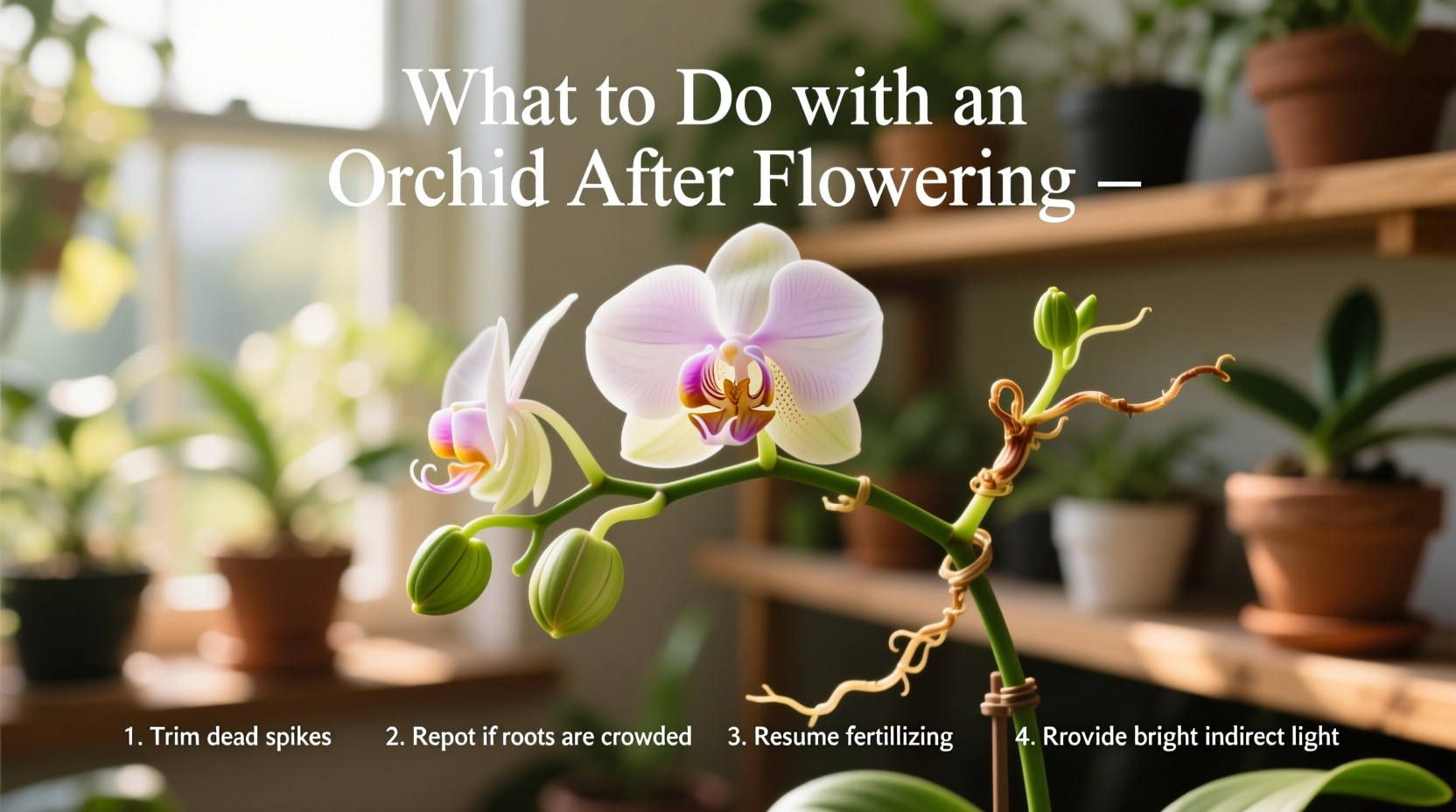 5 Steps to Rebloom Orchids | TheHomeSprouts