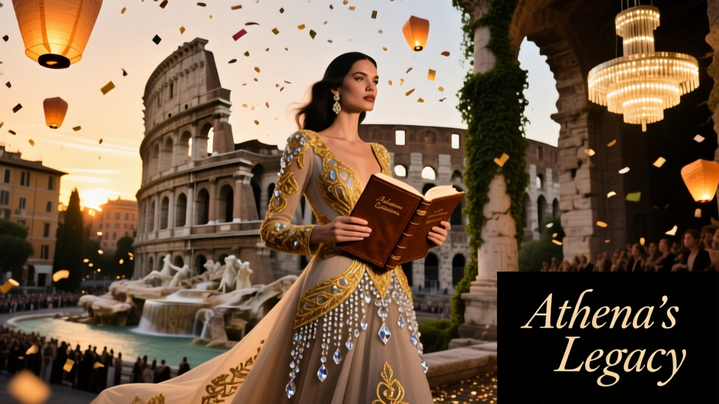 Designer Athena Calderone’s Extravagant Milestone Celebration in Rome: A Study in Italian Craft, Culinary Precision, and Hidden-Location Grandeur