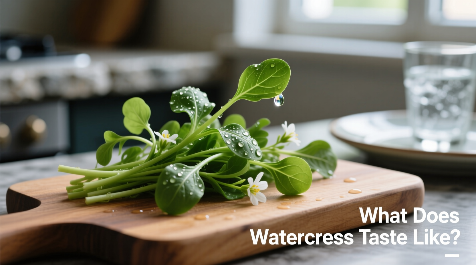 what does watercress taste like