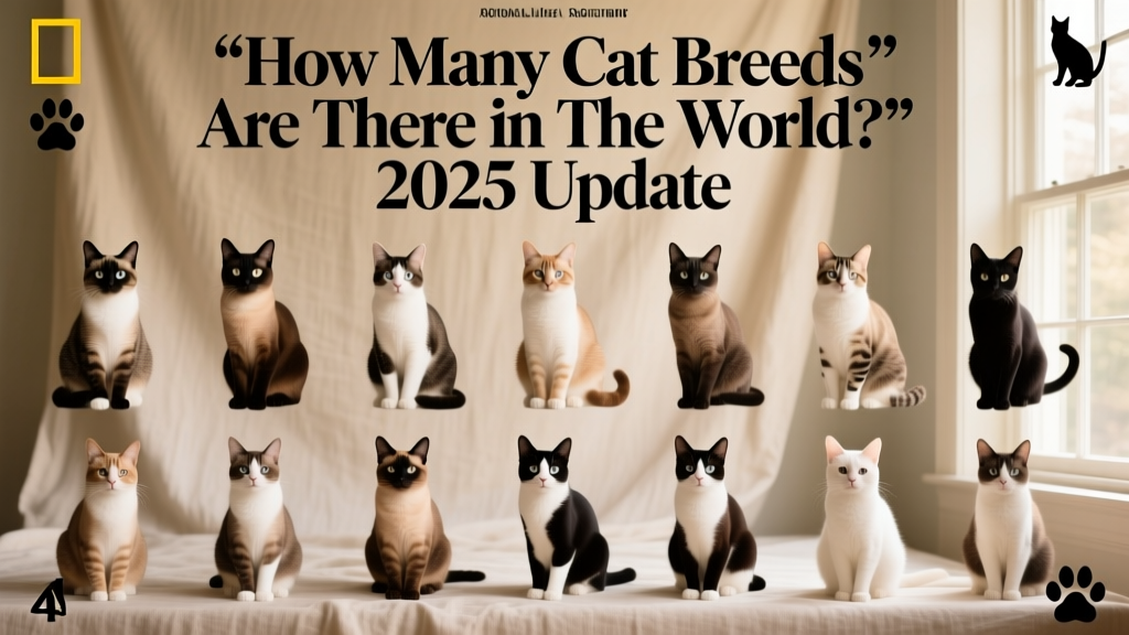 How Many Cat Breeds Are There in The World? 2025 Update