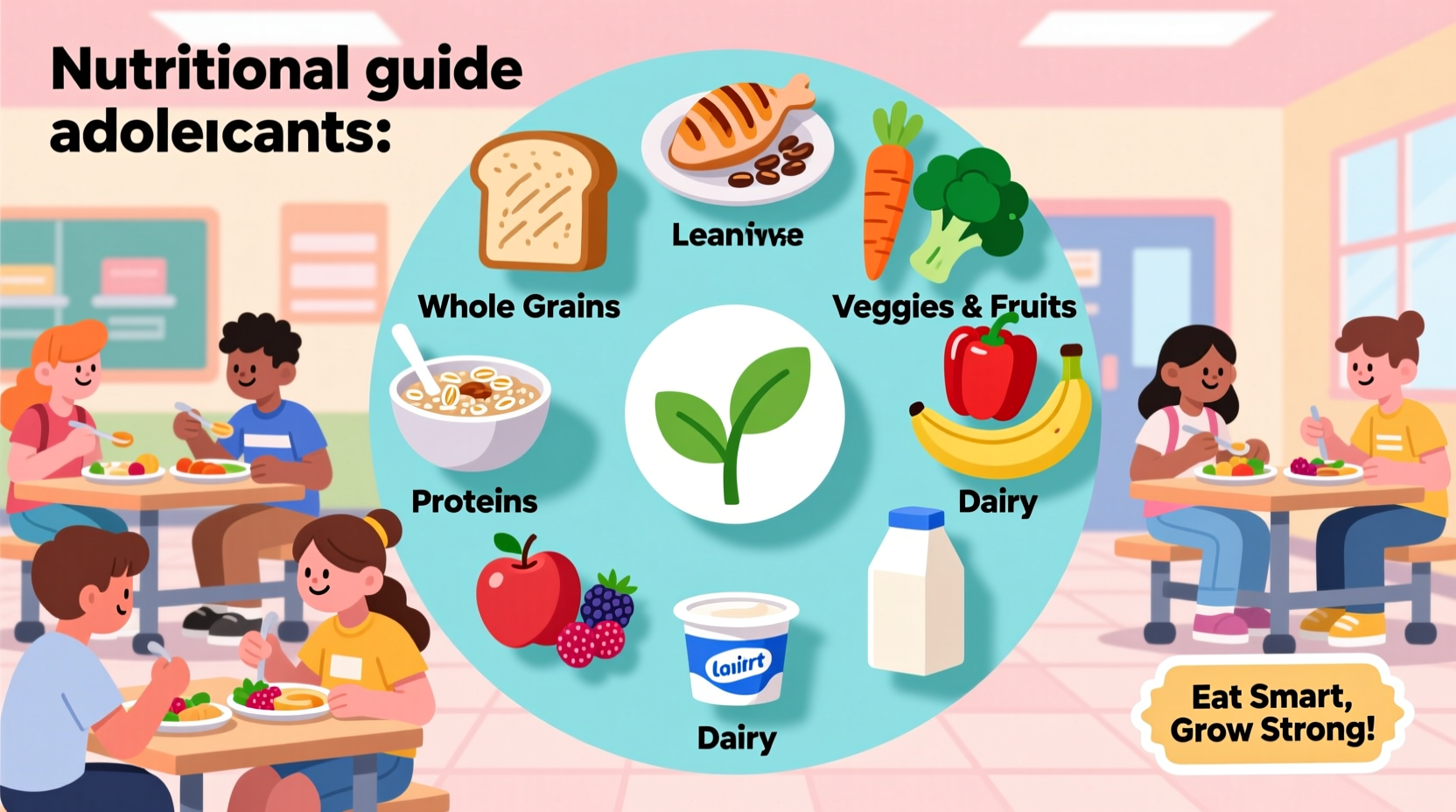 what are foods that adolescents should eat